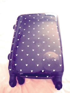 typo mickey mouse suitcase